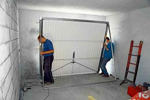 Ворот установка гаражных ворот ремонт гаражных