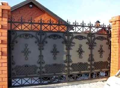Ремонт обшивки откатных ворот